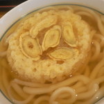 因幡うどん - ゴボ天うどん（450円）