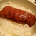 大同苑 - 前沢牛特選カルビ（限定） オンザライス