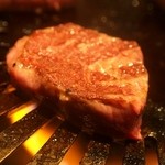 大同苑 - 大同苑ハラミ 焼けた