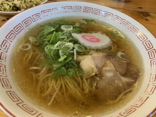 名物元祖長浜ラーメン 長浜屋台 - 鶏ガララーメン