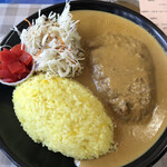 カレーハウス芳柳 - カツカレー　750円