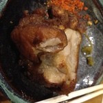 ずみっ！！酒場 やまといも - 豚唐を柚子胡椒と一味で ※旧タイプの豚足唐揚げ