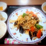 中国料理 輝楽飯店 - 木須肉￥1081