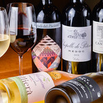 Kegomachi COMMON - 世界各国のワインがそろっていて豊富なワインリストです。