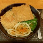 驛麺家 - きつねうどんには七味を入れて食べました (2023.05.30)