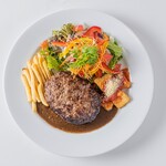 ザ・ドランケン・ダック - 100%ビーフハンバーグ