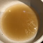 鴨出汁中華蕎麦 麺屋yoshiki - 海老、貝汁昆布水と鴨と名古屋コーチンの手揉みつけ麺(塩)