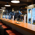 酒と麺 タイノタイ - 1Fカウンター席
