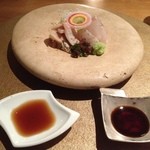 六雁 - ★7.5　お造り　真子鰈　煮蛤