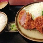 丸和 - ヒレかつ定食(ランチ・1200円)