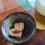 魚金寿司 すゞ木 - ビールとお通し