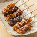 Assorted Daisen chicken Grilled skewer (sauce) 6 pieces