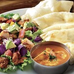 インドカリーダイニング コバラヘッタ - タンドリーチキンサラダプレート