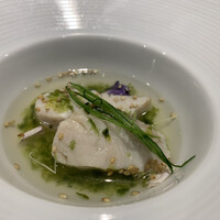 鉄板焼き あさひ - 鰆のスープ仕立て