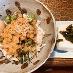 タイニーカフェ - 納豆ご飯煮卵付き