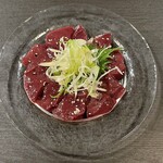 Yakiniku Isshin - 新鮮厚切りレバー900円