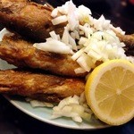 大衆料理　川治 - あゆ唐揚げ
