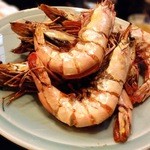 大衆料理　川治 - 海老塩焼き