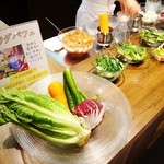 星野リゾート 裏磐梯ホテル - サラダパフェコーナー