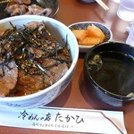 たかひ - リブロース丼