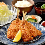 鎌倉かつ亭 あら珠 - 真アジフライ定食