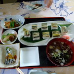 海の食処 なむら - ひしこ寿司定食