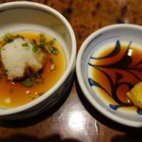 知喜多 横浜西口店 - ポン酢　からし醤油