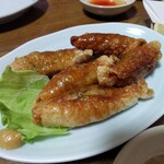 居酒屋 南国 - 鶏皮餃子