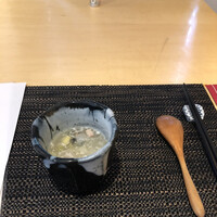 中國菜 心香 - ベーコン、白菜、ベビーコーン、ネギに卵白のとろみスープ