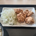 松のや - 唐揚げ４個定食 630円税込み