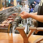 Yakiniku Kushi Rokki- - 店内②