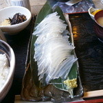 須佐男命いかの活イカ定食２，３００円