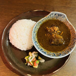 curry bar nidomi - 特製欧風牛スジカレー　750円