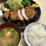 とんかつ 栄 - 料理写真:とんかつ定食　ゴールデンポーク　　　2200円