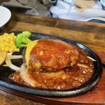 ステーキ&ハンバーグ かな井 - デミチーズハンバーグ