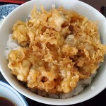 Matsukage An - あさりかき揚げ丼（ミニ）