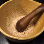 とんかつ成蔵 - 岩塩