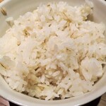 肉匠の牛たん たん之助 - 麦飯