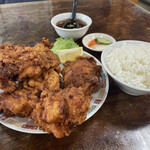 大進亭 - からあげ定食　1020円