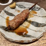 鳥茂 - つくね串 タレ