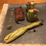 和海 - 仙台牛のステーキ