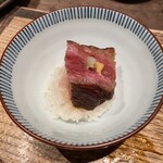 鳥茂 - サーロインご飯