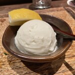 鳥茂 - 塩アイス