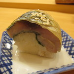 すし家 一柳 - 鯖棒寿司