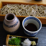 オリベ - オリベ（田舎そば840円・大盛＋200円）