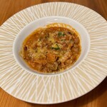 ピザダヴィンチトウキョウ - 国産トリッパと牛すじのトマト煮込み