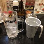 いっぱいいっぱい - 焼酎ナカは氷多めのタンポなのね