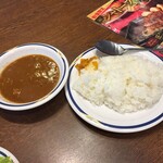 ステーキガスト - ライス・スープ&ベジタブルバーより、カレーライス