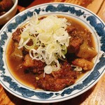 あて 煮込 肴 - 牛すじ豆腐