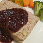 キッチン ブルー グローブ - 反対側から